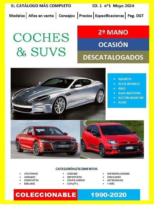 Title details for Coches & Suvs 2ª Mano by Auto Catalogo Nacional - Available